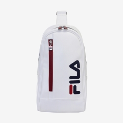 Fila Pu Sling - Miesten Olkalaukku - Valkoinen | FI-32070